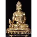 Asien-Fengshui-Innenzengarten-Metall bastelt Bronzebuhda-Statue für Verkauf